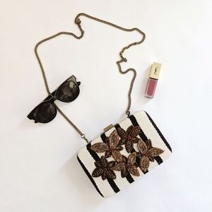 Zara Beaded Clutch NWT